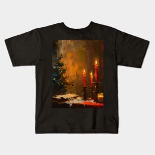 Explore Creative Joy: Holiday Art, Christmas Paintings and Unique Designs for the Season Kids T-Shirt